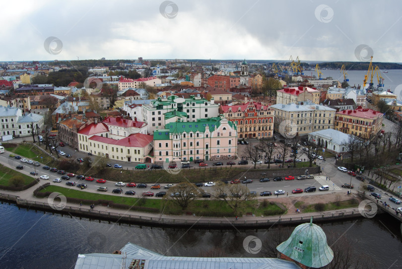 Скачать Панорама Выборга фотосток Ozero