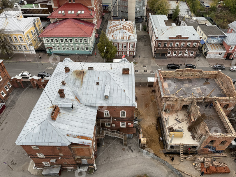 Скачать Пермь реставрация дома ул. Пермская, 59 вид из дома ул. Ленина, 50 фотосток Ozero