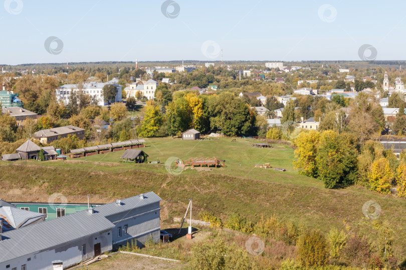 Скачать Вид на Новоторжский кремль фотосток Ozero