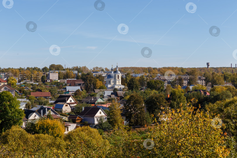 Скачать Вид на город Торжок фотосток Ozero