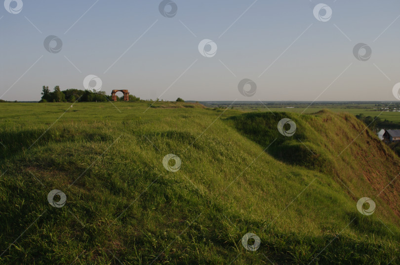 Скачать Рязань, Россия - 22.05.2015. Городище Старая Рязань фотосток Ozero