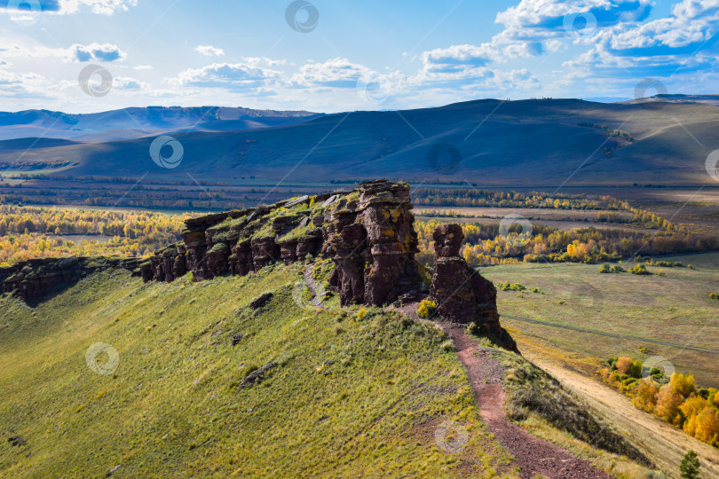 Скачать Хакасия, Сундуки, осень фотосток Ozero