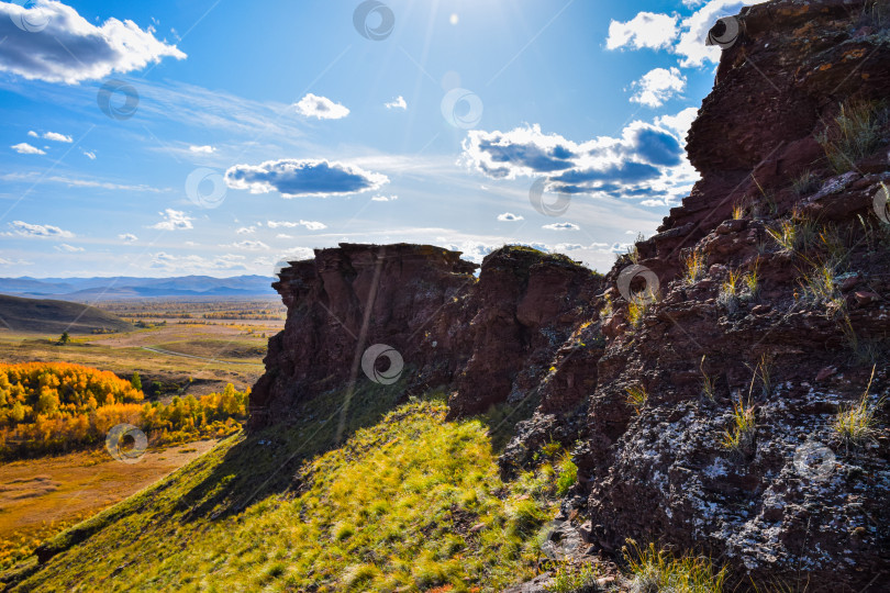 Скачать Хакасия, Сундуки, осень фотосток Ozero