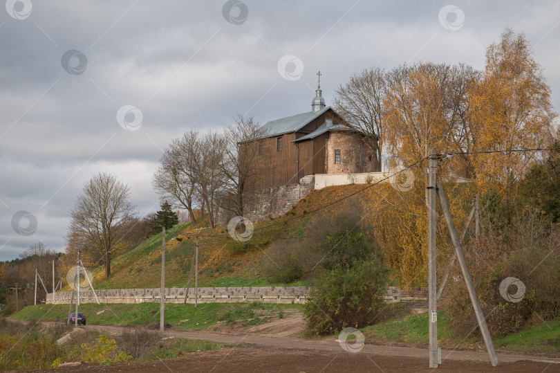 Скачать Гродно, Беларусь, 11/16/2023: Борисоглебская церковь в Гродно фотосток Ozero