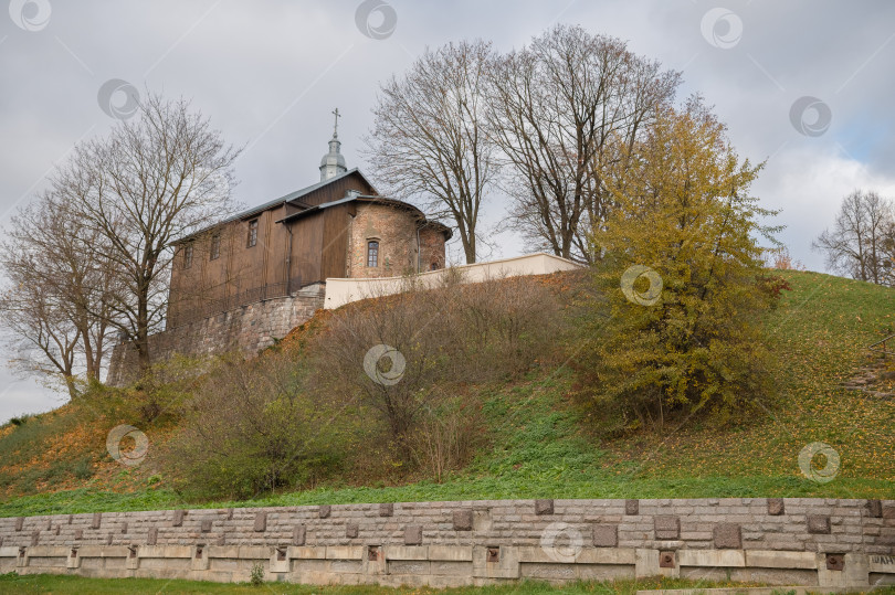 Скачать Гродно, Беларусь, 11/16/2023: Борисоглебская церковь в Гродно фотосток Ozero