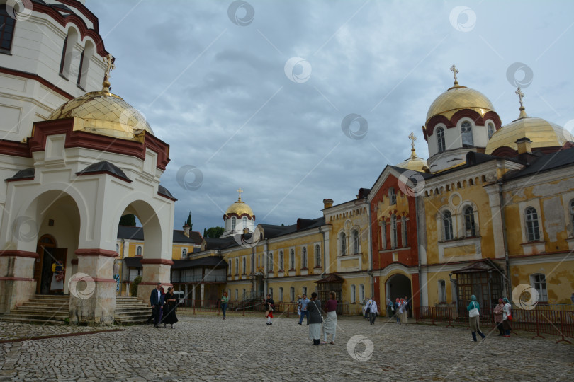 Скачать Абхазия, гора Афон - 21.09.2016. Новоафонский монастырь фотосток Ozero