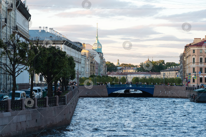 Скачать вид на реку Мойку в Санкт-Петербурге фотосток Ozero