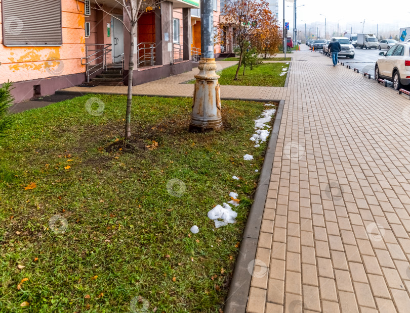 Скачать Вчера шел снег, а сегодня он растаял 31 октября 2023 года в Москве фотосток Ozero