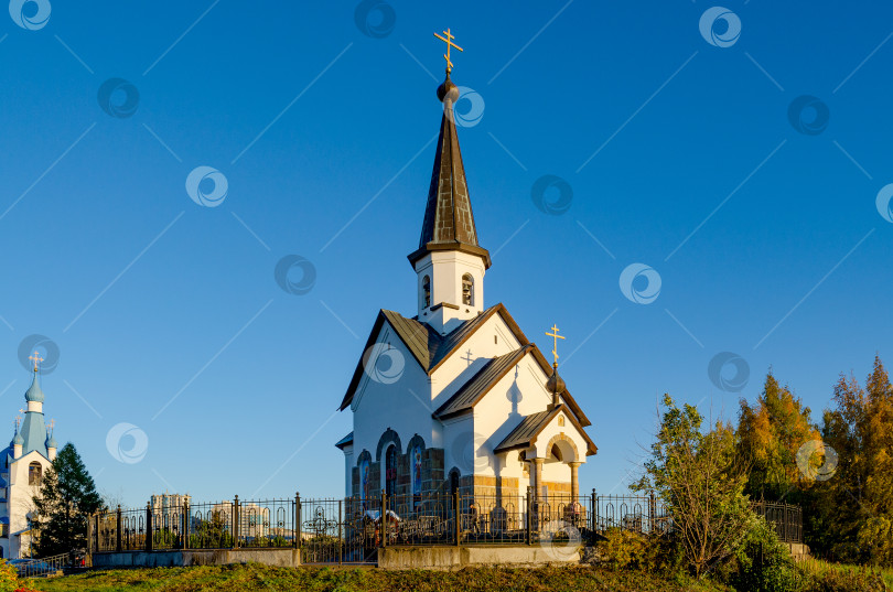 Скачать Церковь Святого Георгия Победоносца фотосток Ozero