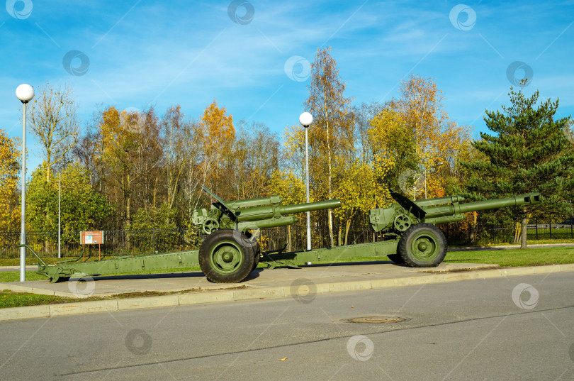 Скачать Советские гаубицы фотосток Ozero