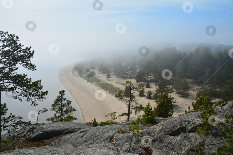 Скачать Туманный остров Койонсаари в Карелии фотосток Ozero