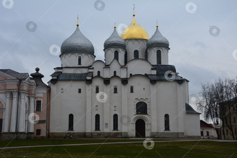 Скачать Россия, Великий Новгород - 29.04.2017. Софийский собор. фотосток Ozero