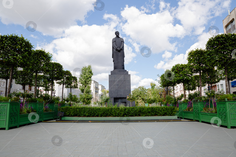 Скачать Памятник К.А. Тимирязеву, Тверской бульвар, Москва, 2024 год фотосток Ozero