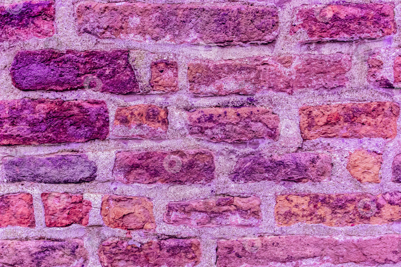 Скачать Абстрактный фон , текстура из старого кирпича. фотосток Ozero