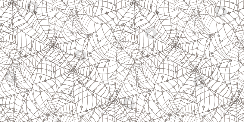 Скачать Акварельный узор из черной паутины фотосток Ozero