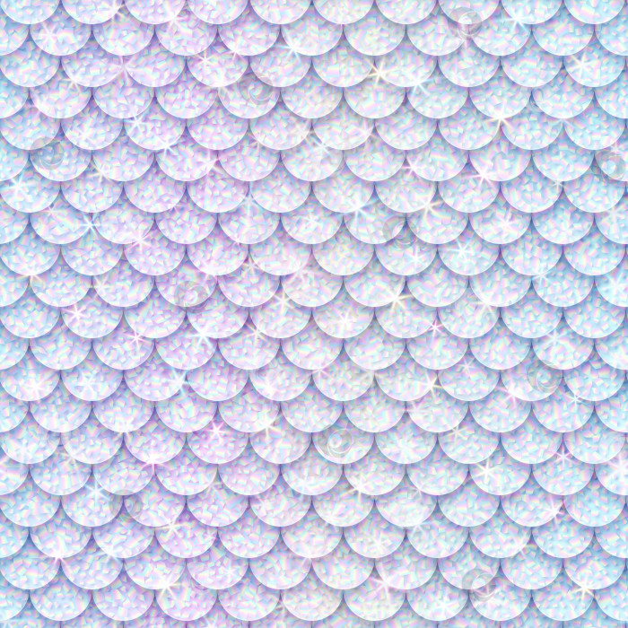 Скачать Узор из хвоста русалки с текстурой голографической фольги фотосток Ozero