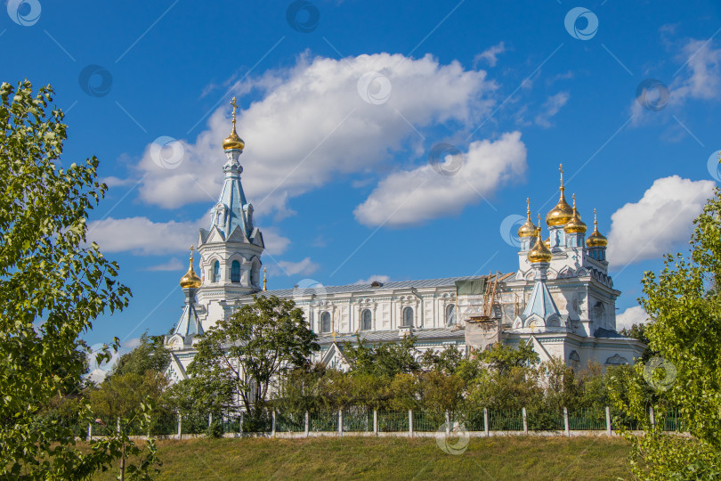 Скачать Борисоглебский православный собор в Даугавпилсе, Латвия фотосток Ozero