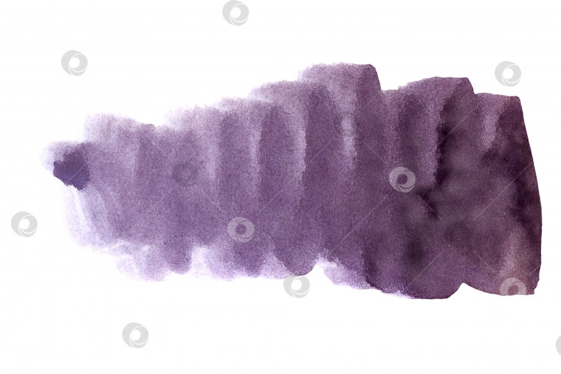 Скачать Акварельный фон фиолетовый фотосток Ozero