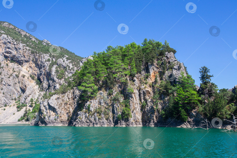 Скачать Пейзаж "Зеленого каньона", Турция фотосток Ozero