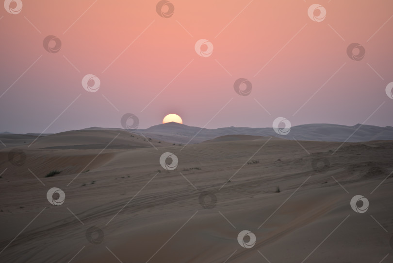 Скачать Пустынные дюны в Ливе, Объединенные Арабские Эмираты фотосток Ozero