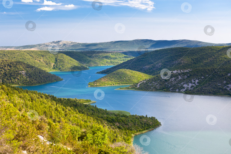 Скачать Река Крка, Хорватия фотосток Ozero