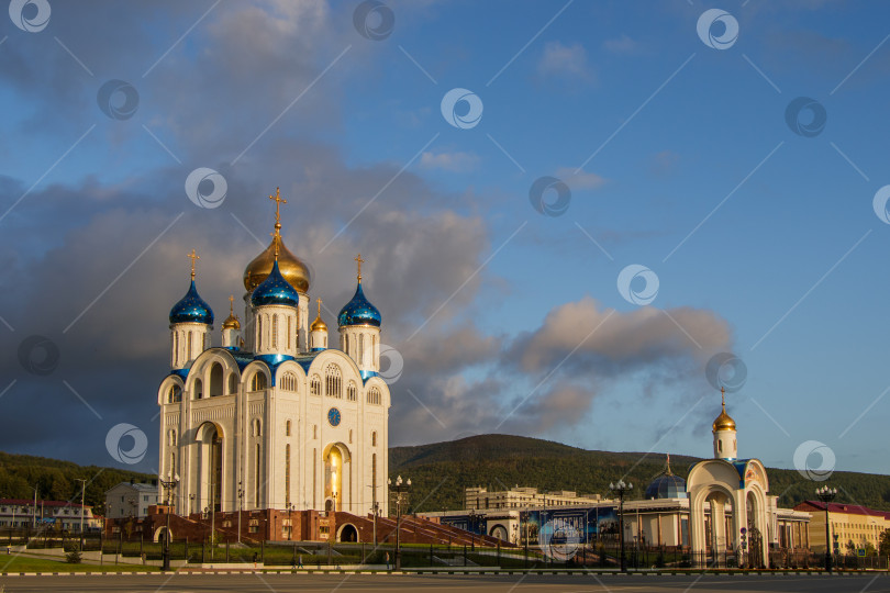 Скачать Вид на собор Рождества Христова фотосток Ozero