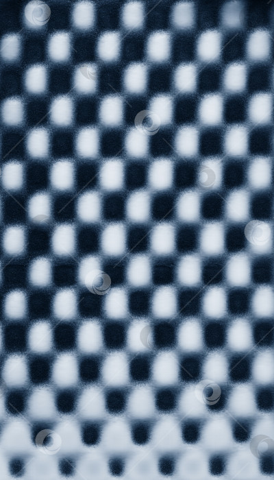 Скачать Темно-синий зеленый абстрактный пенопластовый шахматный узор текстурный фон фотосток Ozero