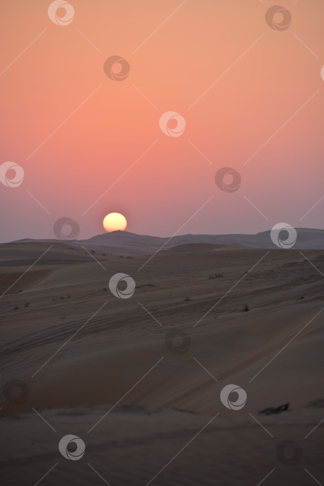 Скачать Пустынные дюны в Ливе, Объединенные Арабские Эмираты фотосток Ozero