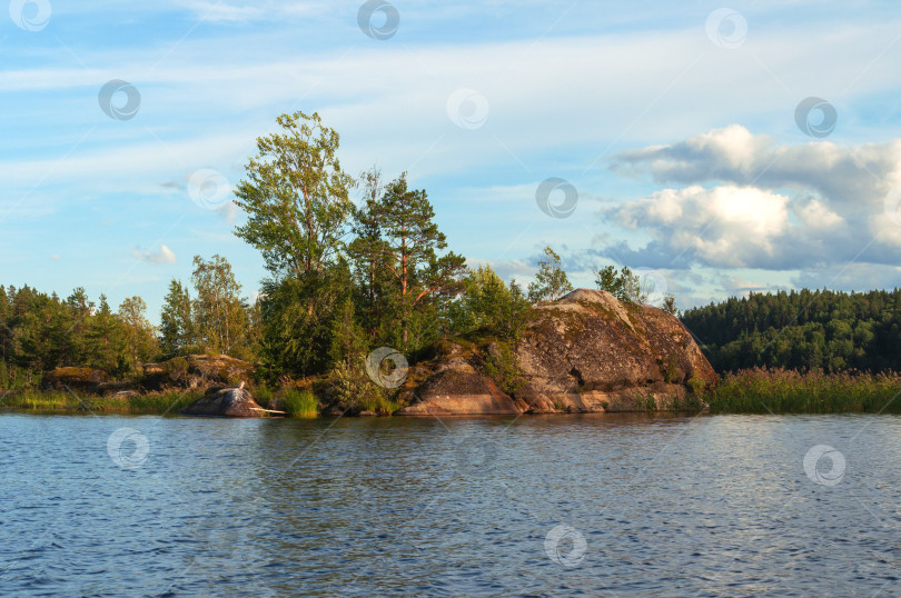 Скачать Карельский пейзаж  фотосток Ozero