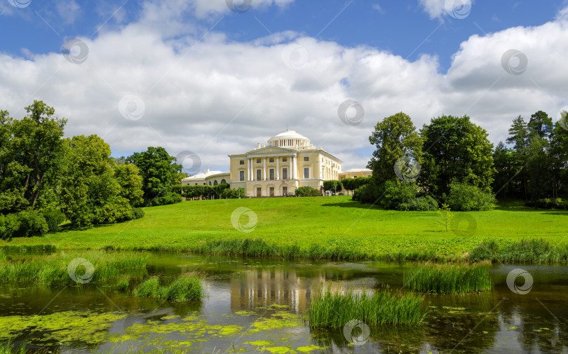 Скачать Павловский дворец фотосток Ozero