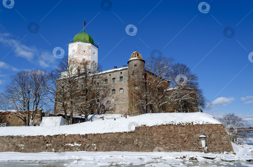 Скачать Выборгский замок фотосток Ozero