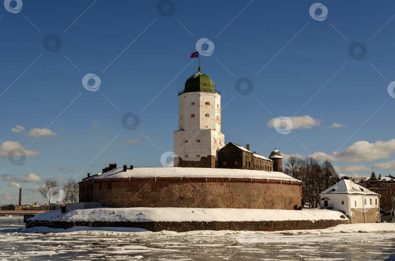 Скачать Выборгский замок фотосток Ozero