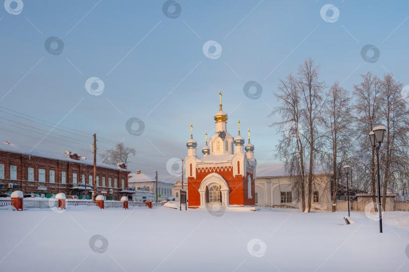 Скачать Часовня Покрова Пресвятой Богородицы в Чердыни фотосток Ozero