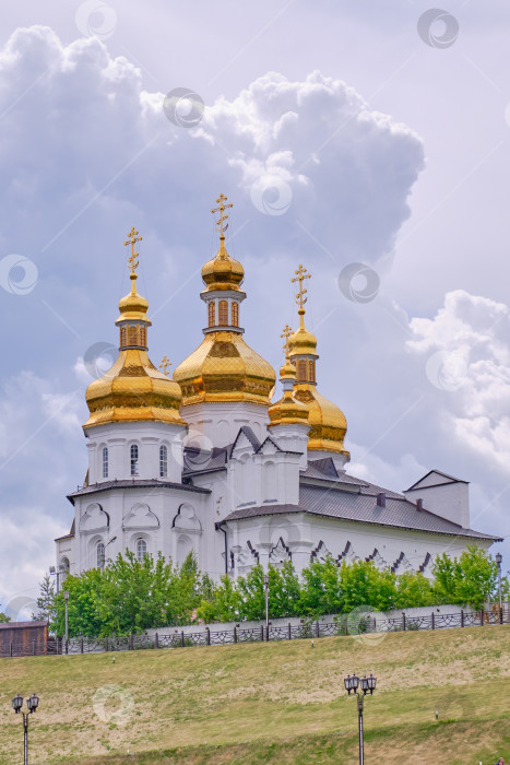 Скачать Свято-Троицкий мужской монастырь Русской православной церкви. Тюмень, Россия. фотосток Ozero