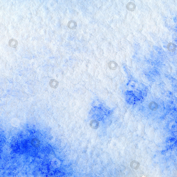 Скачать Акварельно-сине-белое небо, текстурный фон облаков фотосток Ozero