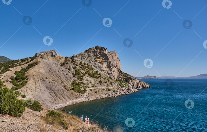 Скачать Горный пейзаж, Крымский полуостров. Тропа Голицына фотосток Ozero