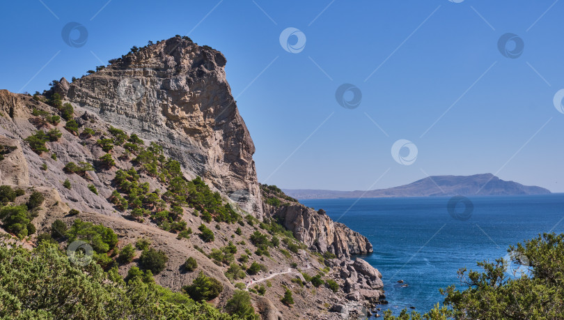 Скачать Горный пейзаж, Крымский полуостров. Тропа Голицына фотосток Ozero