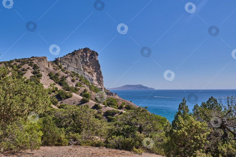 Скачать Горный пейзаж, Крымский полуостров. Тропа Голицына фотосток Ozero