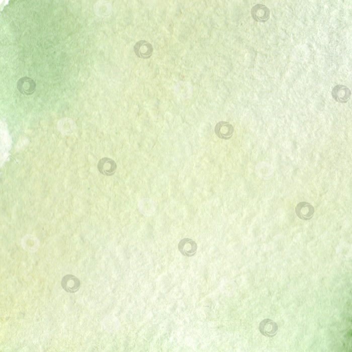 Скачать Акварельный светло-зеленый фон с абстрактной текстурой бумаги фотосток Ozero