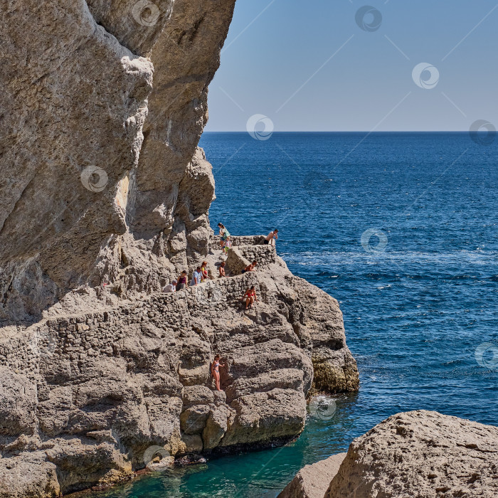 Скачать Горный пейзаж, Крымский полуостров. Тропа Голицына фотосток Ozero