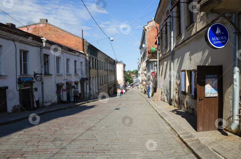 Скачать Вид на Крепостную улицу фотосток Ozero