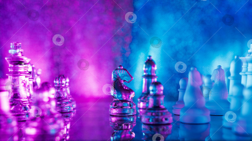 Скачать Стеклянный прозрачный шахматный фон фотосток Ozero