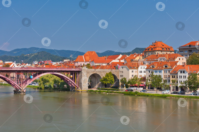 Скачать Город Марибор, Словения фотосток Ozero