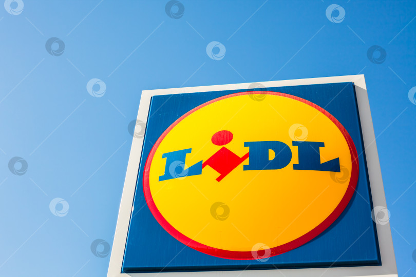 Скачать Логотип сети супермаркетов LIDL фотосток Ozero