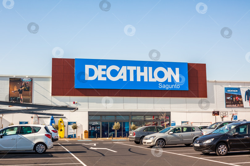 Скачать Логотип торговой сети магазинов Decathlon store фотосток Ozero