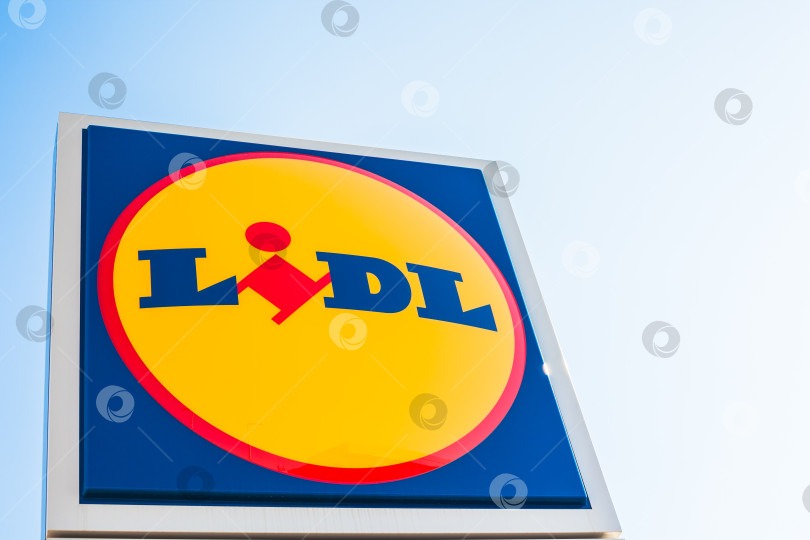 Скачать Логотип сети супермаркетов LIDL фотосток Ozero
