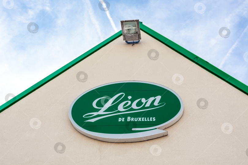 Скачать Логотип сети ресторанов Leon de Bruxelles фотосток Ozero