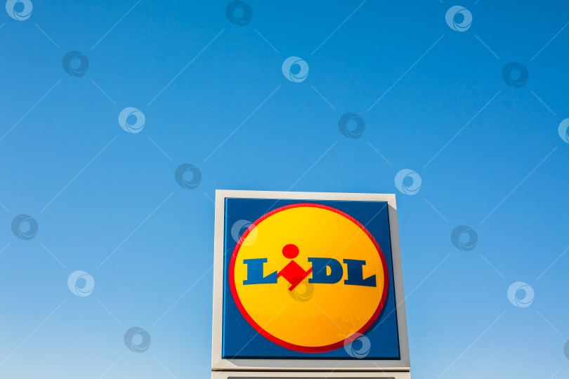 Скачать Логотип сети супермаркетов LIDL фотосток Ozero