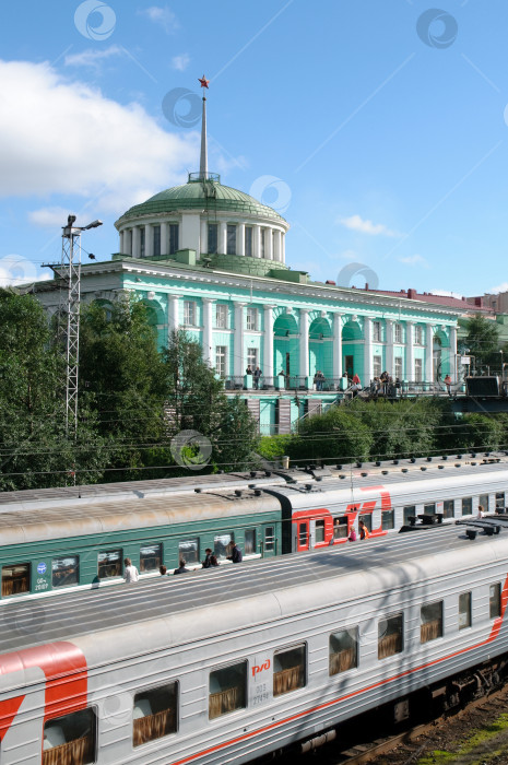 Скачать Главное здание Центрального железнодорожного вокзала фотосток Ozero