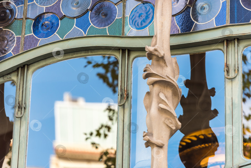 Скачать Дом Casa Battlo в Барселоне, Испания фотосток Ozero